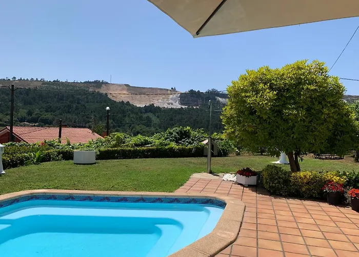 別荘 Casa Tarrio Con Piscina - Santiago De Compostela Boqueixon