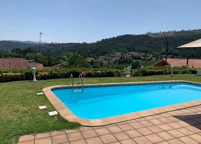 別荘 Casa Tarrio Con Piscina - Santiago De Compostela *