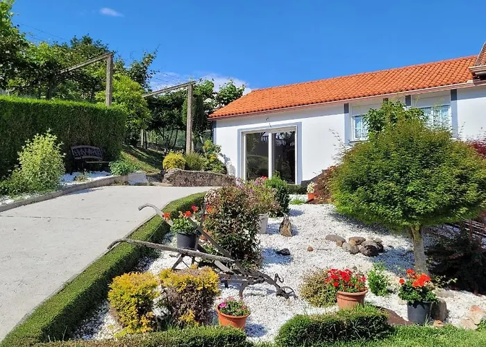 別荘 Casa Tarrio Con Piscina - Santiago De Compostela