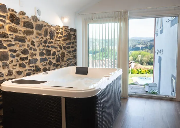 別荘 Casa Tarrio Con Piscina - Santiago De Compostela