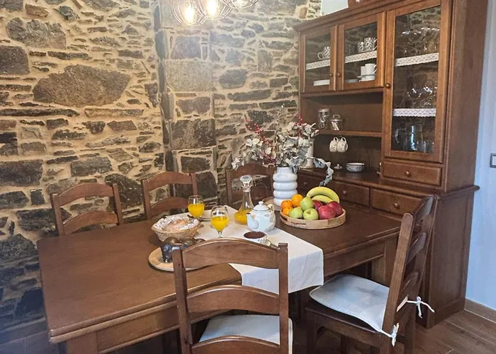 別荘 Casa Tarrio Con Piscina - Santiago De Compostela